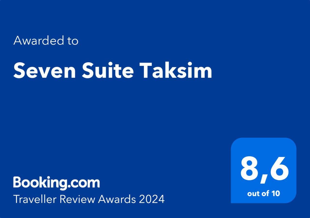 Seven Suite Taksim Istanbul Exterior foto
